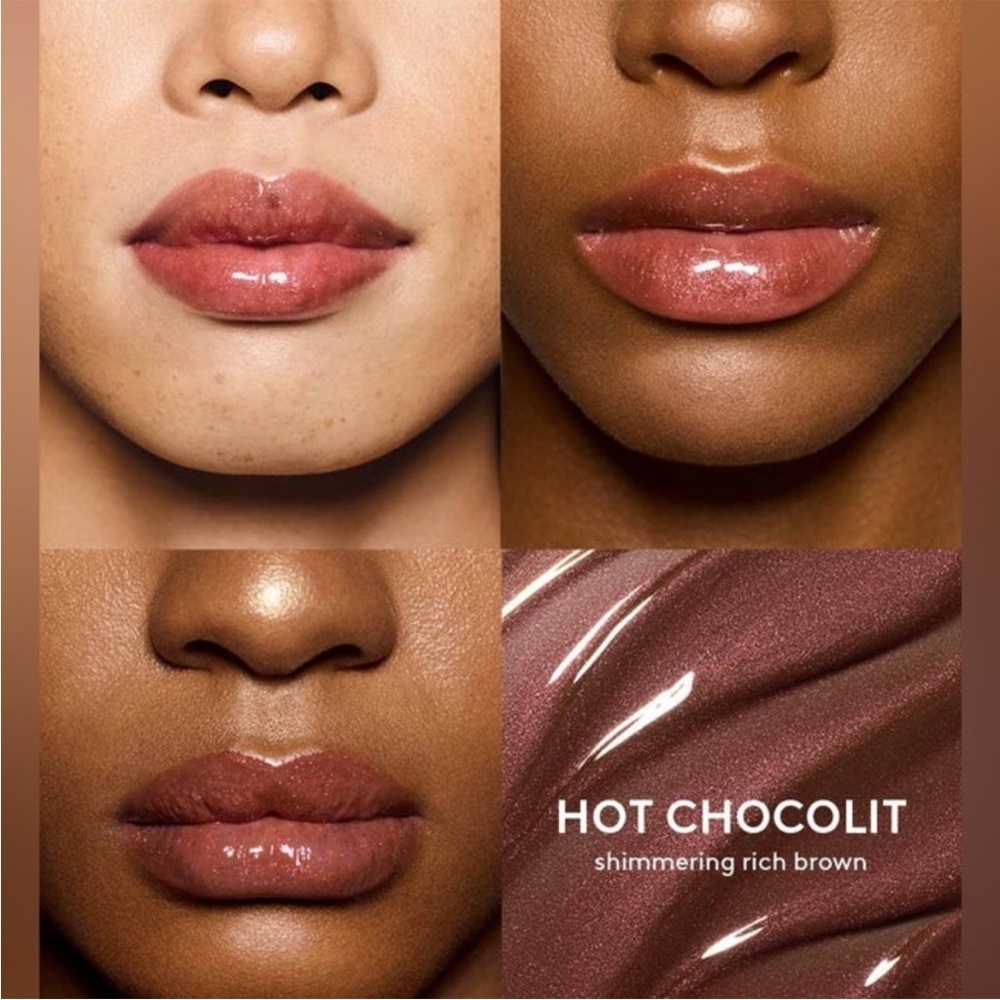 Fenty Beauty Gloss Bomb Universal Lip Luminizer Hot Chocolit - Picture 3 of 3